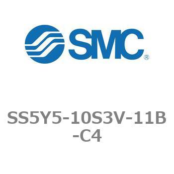 5ポートソレノイドバルブ用マニホールドベース SY5000シリーズ SS5Y5-10S3V SMC