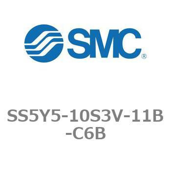 5ポートソレノイドバルブ用マニホールドベース SY5000シリーズ SS5Y5-10S3V SMC