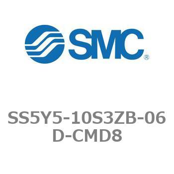 5ポートソレノイドバルブ用マニホールドベース SY5000シリーズ SS5Y5-10S3ZB SMC