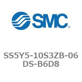 5ポートソレノイドバルブ用マニホールドベース SY5000シリーズ SS5Y5-10S3ZB SMC
