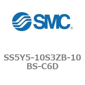 5ポートソレノイドバルブ用マニホールドベース SY5000シリーズ SS5Y5-10S3ZB SMC