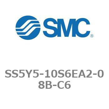 5ポートソレノイドバルブ用マニホールドベース SY5000シリーズ SS5Y5-10S6EA2 SMC