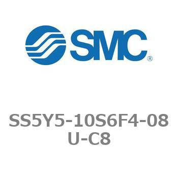5ポートソレノイドバルブ用マニホールドベース SY5000シリーズ SS5Y5-10S6F4 SMC