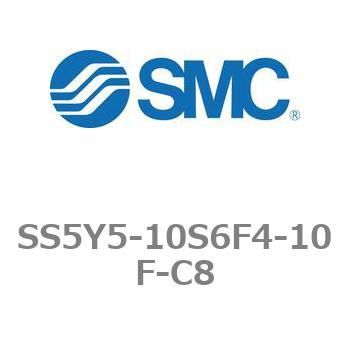 5ポートソレノイドバルブ用マニホールドベース SY5000シリーズ SS5Y5-10S6F4 SMC