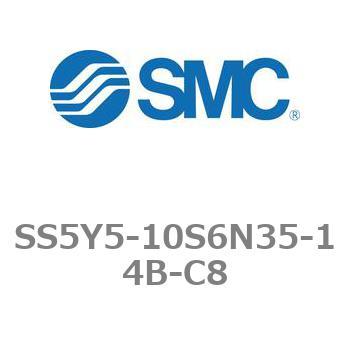 5ポートソレノイドバルブ用マニホールドベース SY5000シリーズ SS5Y5-10S6N35 SMC