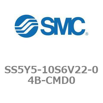 5ポートソレノイドバルブ用マニホールドベース SY5000シリーズ SS5Y5-10S6V22 SMC