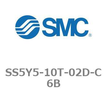 5ポートソレノイドバルブ用マニホールドベース SY5000シリーズ SS5Y5-10T SMC