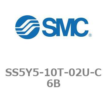 5ポートソレノイドバルブ用マニホールドベース SY5000シリーズ SS5Y5-10T SMC