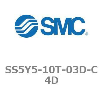 5ポートソレノイドバルブ用マニホールドベース SY5000シリーズ SS5Y5-10T SMC