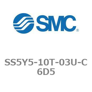 5ポートソレノイドバルブ用マニホールドベース SY5000シリーズ SS5Y5-10T SMC