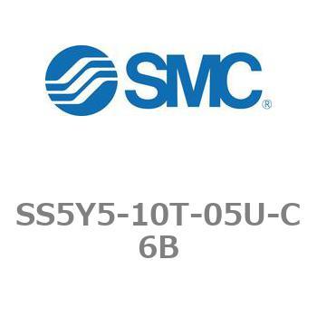 5ポートソレノイドバルブ用マニホールドベース SY5000シリーズ SS5Y5-10T SMC