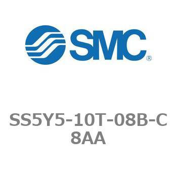 5ポートソレノイドバルブ用マニホールドベース SY5000シリーズ SS5Y5-10T SMC