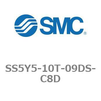 5ポートソレノイドバルブ用マニホールドベース SY5000シリーズ SS5Y5-10T SMC