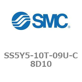 5ポートソレノイドバルブ用マニホールドベース SY5000シリーズ SS5Y5-10T SMC