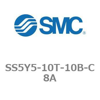 5ポートソレノイドバルブ用マニホールドベース SY5000シリーズ SS5Y5-10T SMC