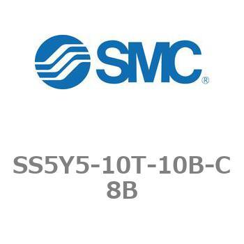 5ポートソレノイドバルブ用マニホールドベース SY5000シリーズ SS5Y5-10T SMC