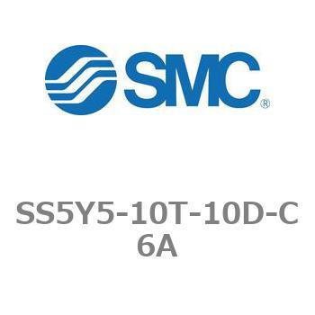 5ポートソレノイドバルブ用マニホールドベース SY5000シリーズ SS5Y5-10T SMC
