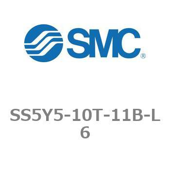 5ポートソレノイドバルブ用マニホールドベース SY5000シリーズ SS5Y5-10T SMC