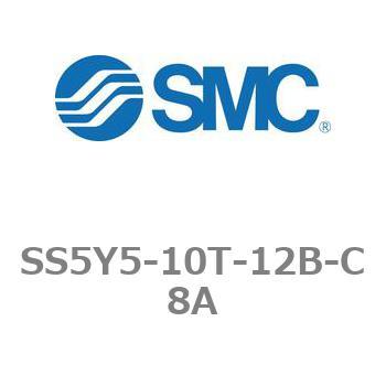5ポートソレノイドバルブ用マニホールドベース SY5000シリーズ SS5Y5-10T SMC