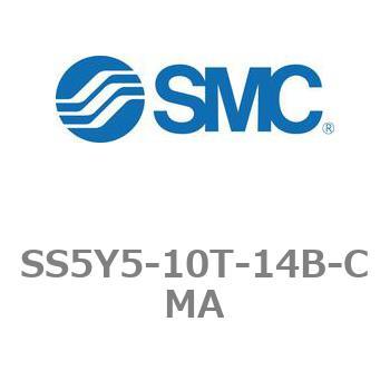 5ポートソレノイドバルブ用マニホールドベース SY5000シリーズ SS5Y5-10T SMC