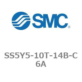 5ポートソレノイドバルブ用マニホールドベース SY5000シリーズ SS5Y5-10T SMC