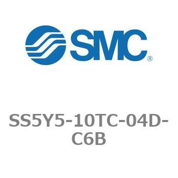 5ポートソレノイドバルブ用マニホールドベース SY5000シリーズ SS5Y5-10TC SMC