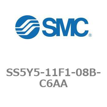 5ポートソレノイドバルブ用マニホールドベース SY5000シリーズ SS5Y5-11F1 SMC