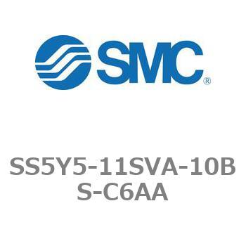 5ポートソレノイドバルブ用マニホールドベース SY5000シリーズ SS5Y5-11SVA SMC