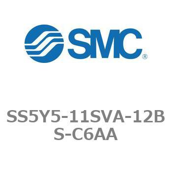 5ポートソレノイドバルブ用マニホールドベース SY5000シリーズ SS5Y5-11SVA SMC