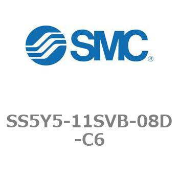5ポートソレノイドバルブ用マニホールドベース SY5000シリーズ SS5Y5-11SVB SMC