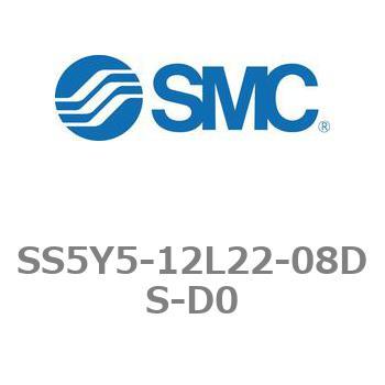 5ポートソレノイドバルブ用マニホールドベース SY5000シリーズ SS5Y5-12L22 SMC