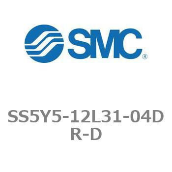 5ポートソレノイドバルブ用マニホールドベース SY5000シリーズ SS5Y5-12L31 SMC