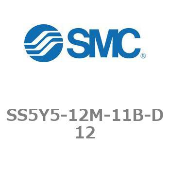 5ポートソレノイドバルブ用マニホールドベース SY5000シリーズ SS5Y5-12M SMC