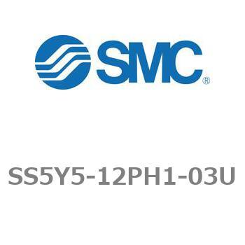 5ポートソレノイドバルブ用マニホールドベース SY5000シリーズ SS5Y5-12PH1 SMC