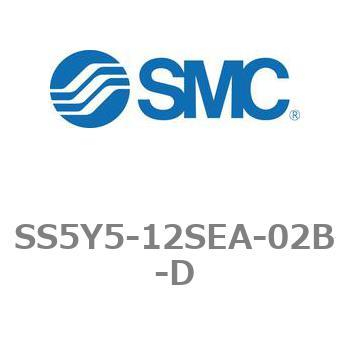 5ポートソレノイドバルブ用マニホールドベース SY5000シリーズ SS5Y5-12SEA SMC