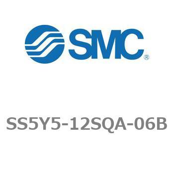 5ポートソレノイドバルブ用マニホールドベース SY5000シリーズ SS5Y5-12SQA SMC