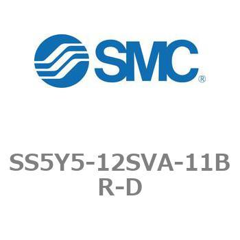 5ポートソレノイドバルブ用マニホールドベース SY5000シリーズ SS5Y5-12SVA SMC
