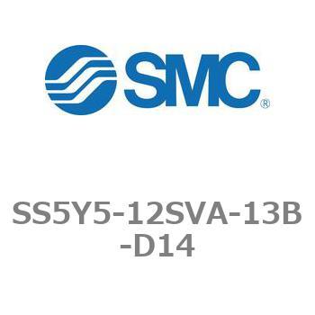 5ポートソレノイドバルブ用マニホールドベース SY5000シリーズ SS5Y5-12SVA SMC