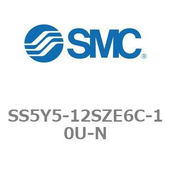 5ポートソレノイドバルブ用マニホールドベース SY5000シリーズ SS5Y5-12SZE6C SMC