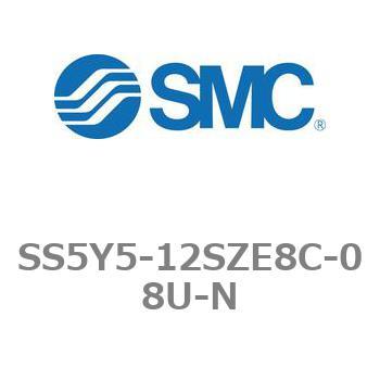 5ポートソレノイドバルブ用マニホールドベース SY5000シリーズ SS5Y5-12SZE8C SMC