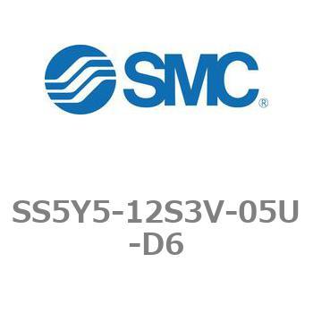 5ポートソレノイドバルブ用マニホールドベース SY5000シリーズ SS5Y5-12S3V SMC
