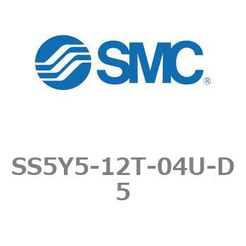 5ポートソレノイドバルブ用マニホールドベース SY5000シリーズ SS5Y5-12T - SMC
