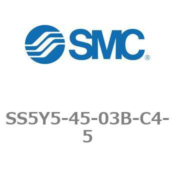5ポートソレノイドバルブ用マニホールドベース SY5000シリーズ SS5Y5-45 SMC
