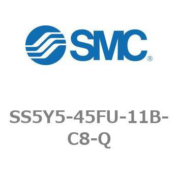 5ポートソレノイドバルブ用マニホールドベース SY5000シリーズ SS5Y5-45FU SMC