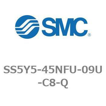 5ポートソレノイドバルブ用マニホールドベース SY5000シリーズ SS5Y5-45NFU SMC