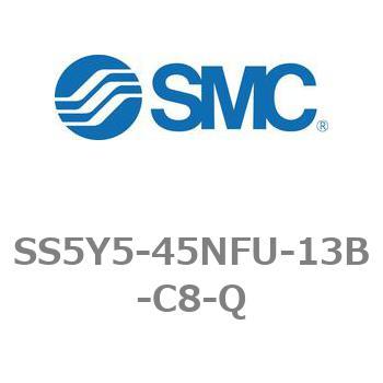 5ポートソレノイドバルブ用マニホールドベース SY5000シリーズ SS5Y5-45NFU SMC