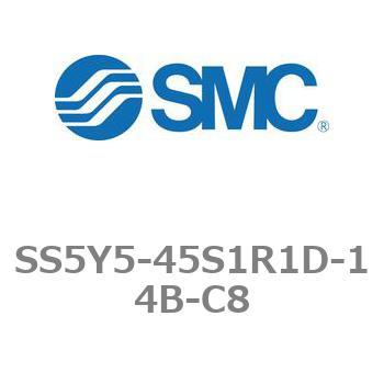 5ポートソレノイドバルブ用マニホールドベース SY5000シリーズ SS5Y5-45S1R1D SMC