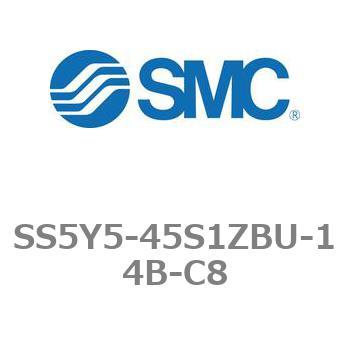 5ポートソレノイドバルブ用マニホールドベース SY5000シリーズ SS5Y5-45S1ZBU SMC