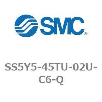 5ポートソレノイドバルブ用マニホールドベース SY5000シリーズ SS5Y5-45TU SMC