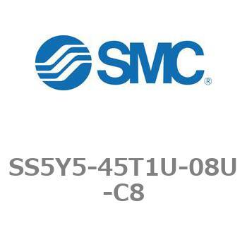 5ポートソレノイドバルブ用マニホールドベース SY5000シリーズ SS5Y5-45T1U - SMC